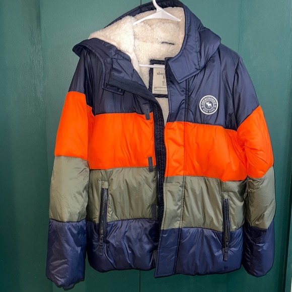 Abercrombie Kids Sz 13/14 Puffer Jacket - Picture 1 of 6